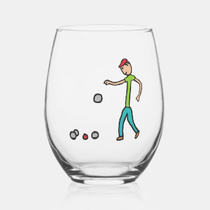 Pétanque Weinglas Ohne Stiel