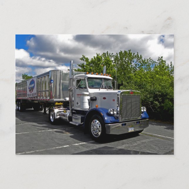 Pete 359 Single Axle Postcard Postkarte (Vorderseite)