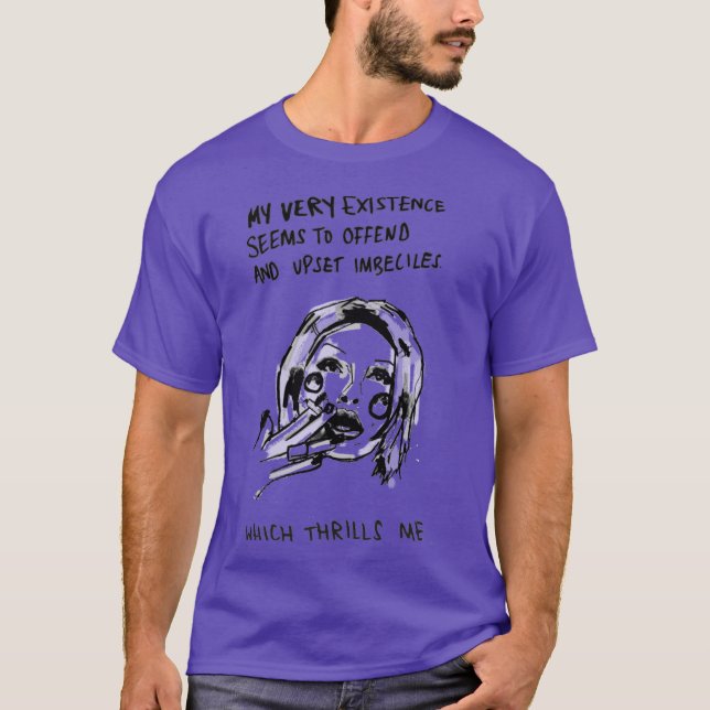 Pete Burns Freund T-Shirt (Vorderseite)