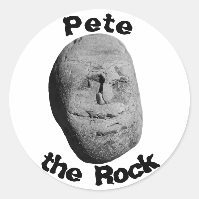Pete die Rock Stickers (Vorderseite)