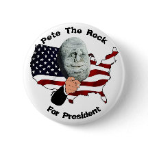 Pete für Präsident Button