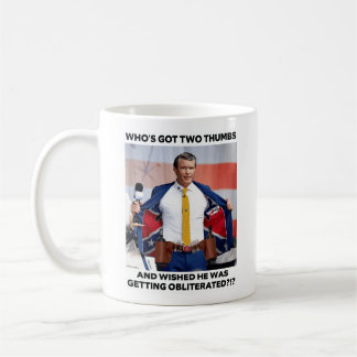 PETE HEGSETH "OBLITERATED" COFFEE MUG KAFFEETASSE