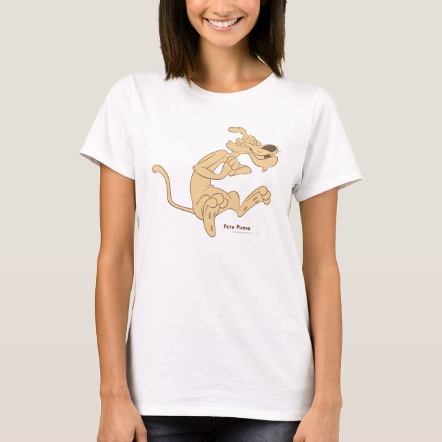 Pete Puma begeistert T-Shirt (Vorderseite)
