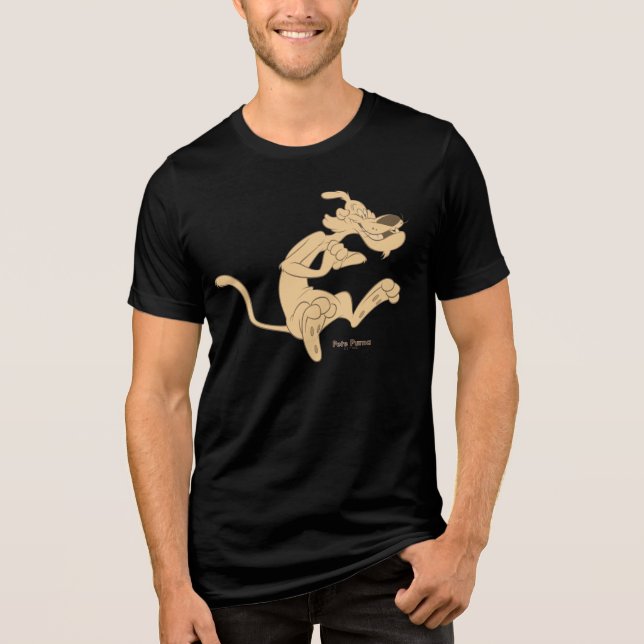 Pete Puma begeistert Tri-Blend Shirt (Vorderseite)