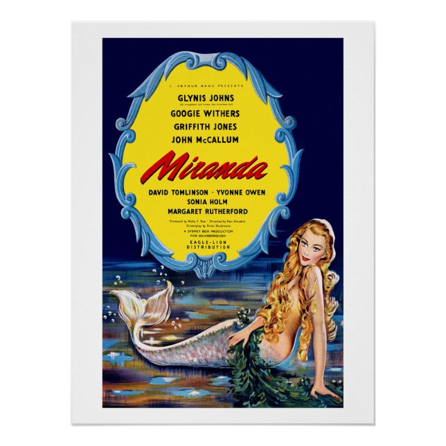 Peter Blackmore's Miranda (1948) Poster (Vorderseite)