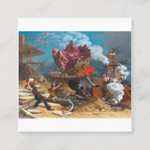Peter Blume - Der Rock Quadratische Visitenkarte