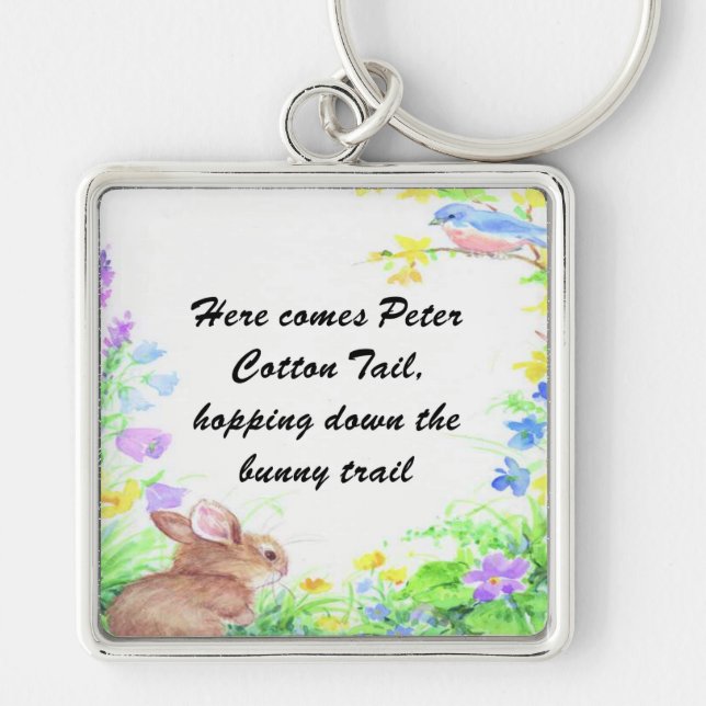 Peter Cotton Schwanz - Schlüsselanhänger (Vorne)