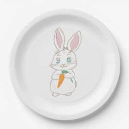 Peter Cottontail  Pappteller