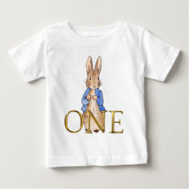 Peter das Kaninchen Erster Geburtstag 1 Baby T-shirt