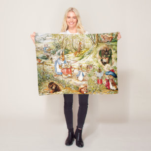 Peter das Kaninchen Fleecedecke