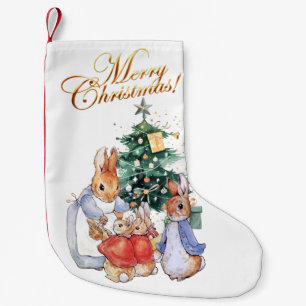 Peter das Kaninchen Frohe Weihnachtsbaum Kleiner Weihnachtsstrumpf