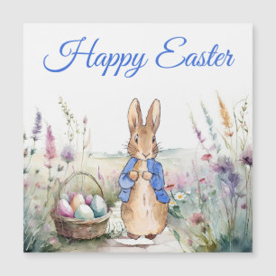 Peter das Kaninchen Happy Oaster Magnetkarte