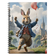 Peter das Kaninchen mit Ballons