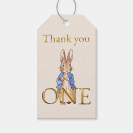 Peter das Kaninchen ONE Danke Geschenkanhänger