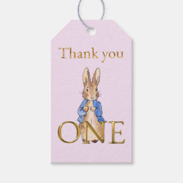 Peter das Kaninchen ONE Danke Geschenkanhänger