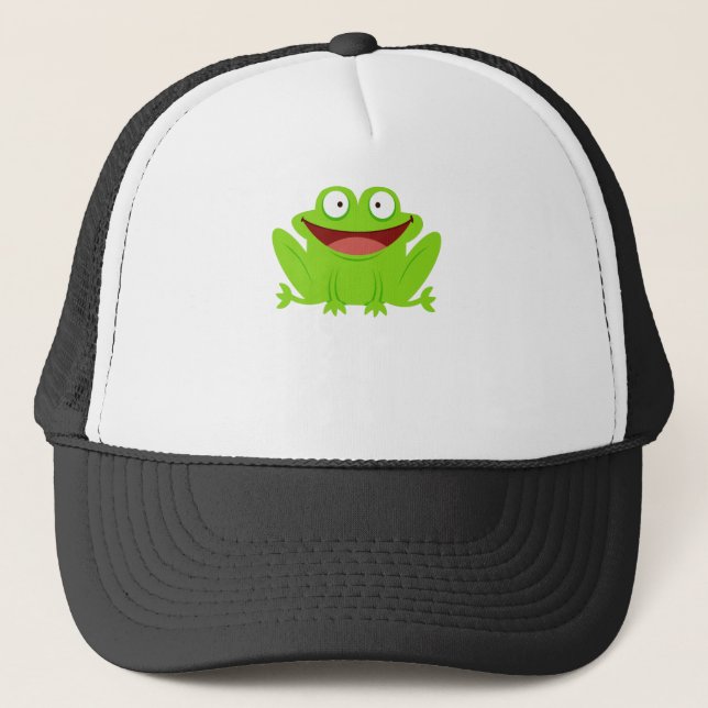 Peter der Frosch Truckerkappe (Vorderseite)