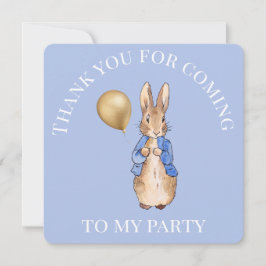 Peter der Kaninchen Danke, dass du zu mir ins Part Dankeskarte