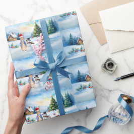 Peter der Kaninchen Ginger Brothaus Geschenkpapier