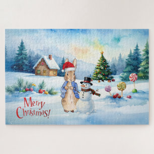 Peter der Kaninchen Ginger Brothaus Puzzle