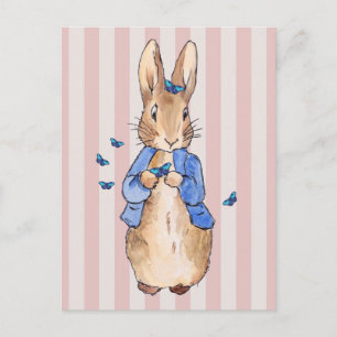 Peter der Kaninchenblüten Postkarte