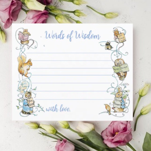 Peter der Rabbit Baby Duwer Worte der Weisheit (Von Creator hochgeladen)