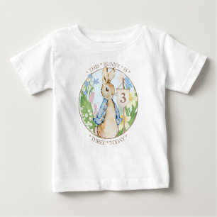 "Peter der Rabbit Birthday Boy" Baby T-shirt