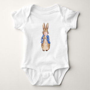 Peter der Rabbit blühende Pink Gum Baby Bodysuit Baby Strampler