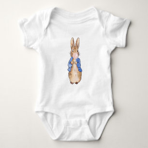 Peter der Rabbit blühende Pink Gum Baby Bodysuit Strampler