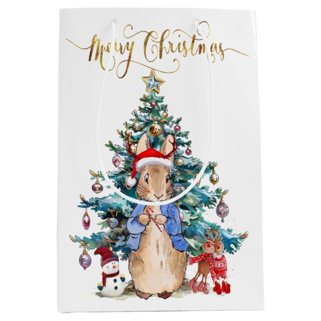 Peter der Rabbit feiert Weihnachten Mittlere Geschenktüte