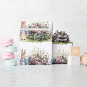 Peter der Rabbit in seinem Garten Nr. 2 Geschenkpapier