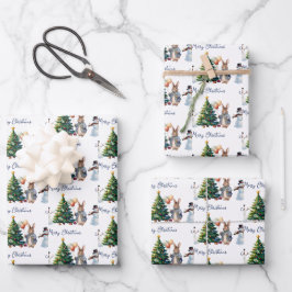 Peter der Rabbit Weihnachtsbaum Geschenkpapier Set