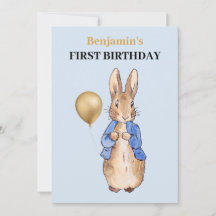 Peter der Rabbit zum ersten Geburtstag