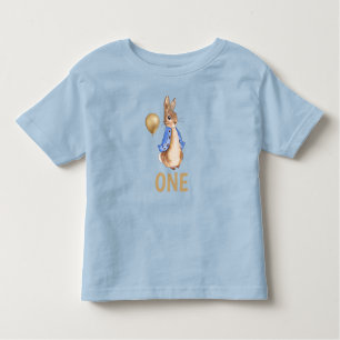 Peter der Rabbit zum ersten Geburtstag Kleinkind T-shirt