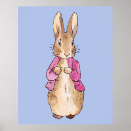 Peter die Rabbit Pink Jacke Poster