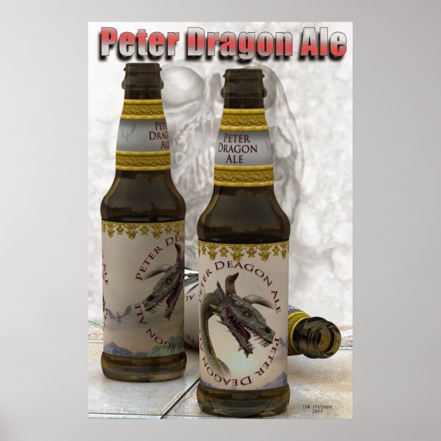 PETER Dragon Ale poster 2011 (Vorne)