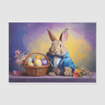 Peter Easter Bunny mit Ostereiern