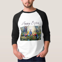 Peter Easter Bunny mit Ostereiern