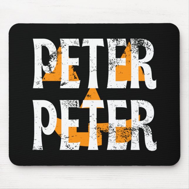 Peter Fall Season Pumpkin Mousepad (Vorne)