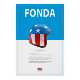 Peter Fonda Helmet Poster