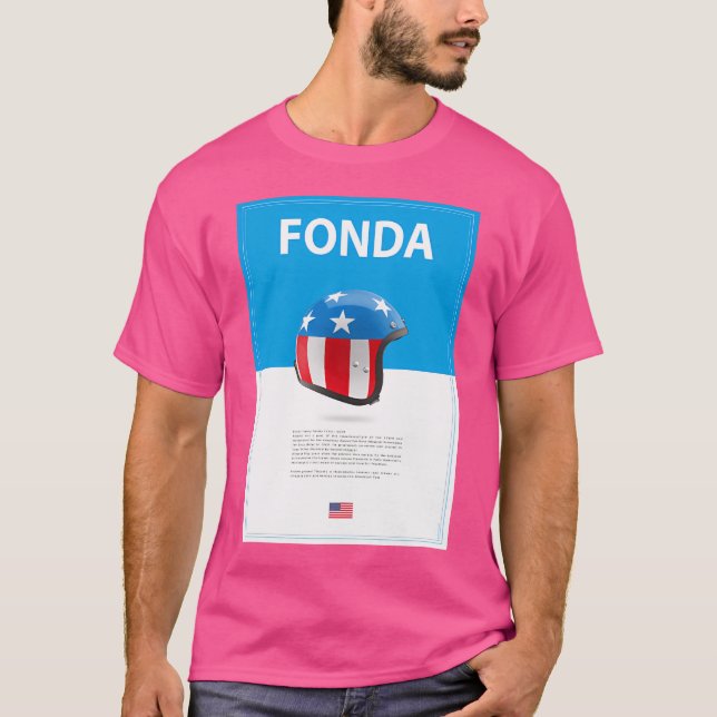 Peter Fonda Helmet T-Shirt (Vorderseite)