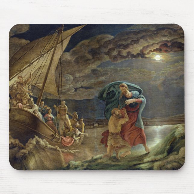 Peter geht auf Wasser, 1806 Mousepad (Vorne)