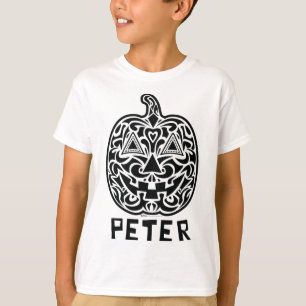 Peter Halloween Zucker-Schädel-Design  T-Shirt