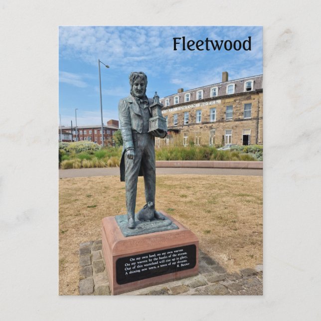 Peter Hesketh - Fleetwood Postkarte (Vorderseite)
