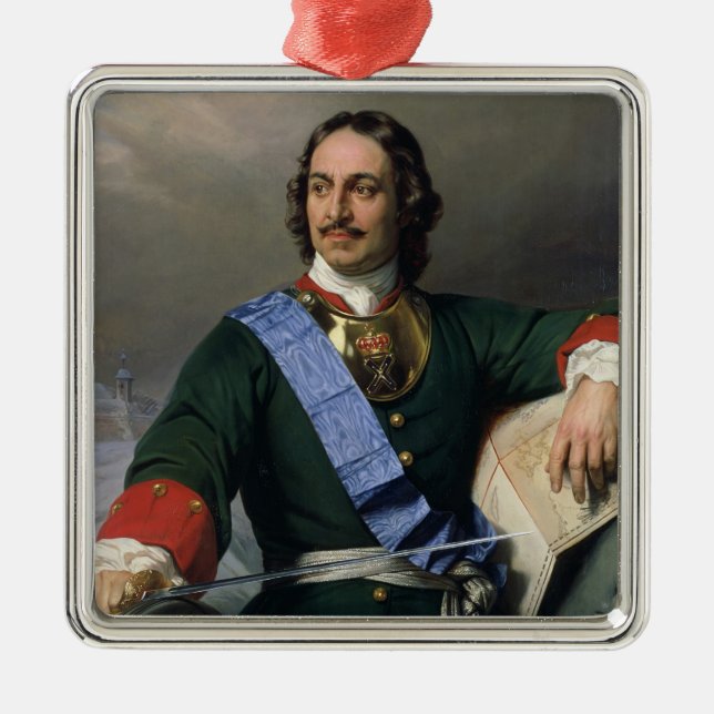 Peter I große 1838 Ornament Aus Metall (Vorne)