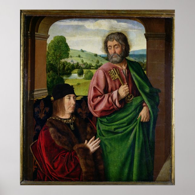 Peter II. Herzog von Bourbon vorgestellt Poster (Vorne)