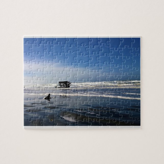 Peter Iredale Shipwreck, Oregon Coast Puzzle (Horizontal)