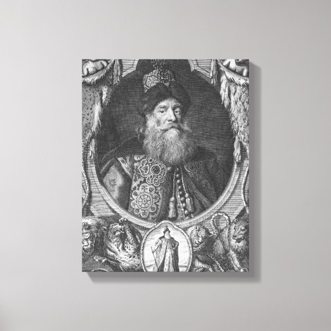Peter John Potemkin, graviert von R. White Leinwanddruck (Vorderseite)