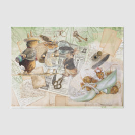 Peter-Kaninchen-Stoffpapier Seidenpapier