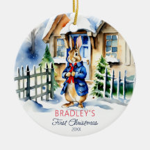 Peter Kaninchen Winter erste Weihnachtsgeschenke F