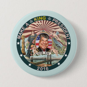 Peter-König für Präsidenten 2016 Button